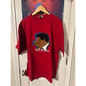 Platinum Fubu Fat Albert Graphic Tee Red XXL Mens T Shirt